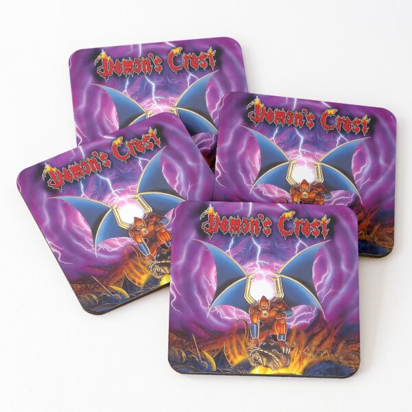 Item preview, Demon's Crest | SNES Super Nintendo Entertainment | System Retro Gaming Design | Classic 90s Nostalgia Gift for Gamers designed and sold by Cool Robot Bro..