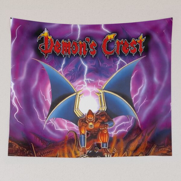 Item preview, Demon's Crest | SNES Super Nintendo Entertainment | System Retro Gaming Design | Classic 90s Nostalgia Gift for Gamers designed and sold by Cool Robot Bro..