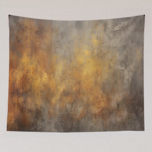 Item preview, Abstract art in gold and grey – warm earth tones with vintage texture designed and sold by Nicole Bleck.