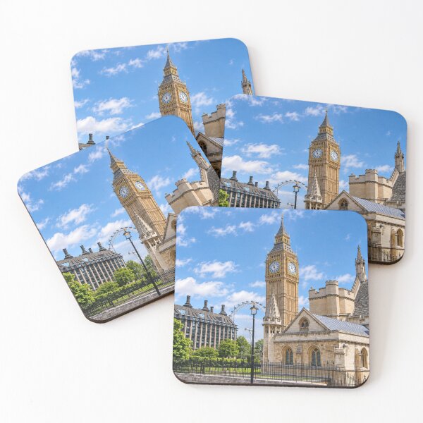 Item preview, Icons of London.  Big Ben and Westminster under Blue Skies designed and sold by Astute-Artio-Photography.