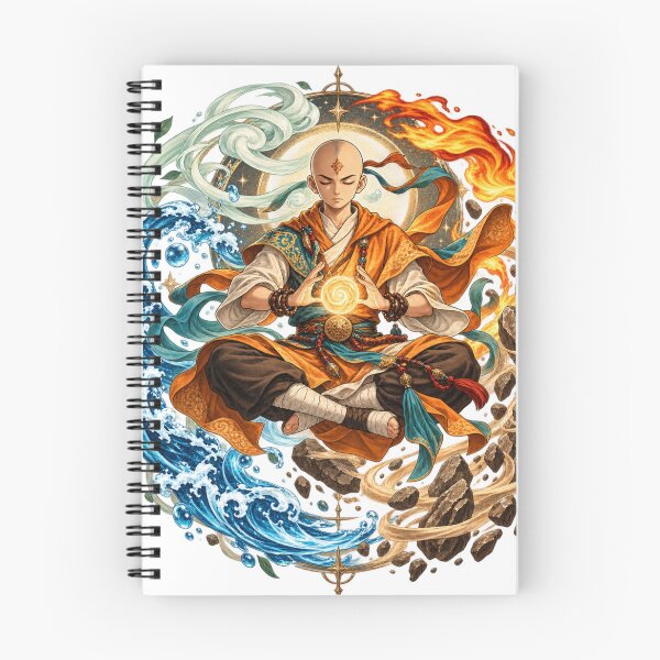 Item preview, Elemental Harmony Fantasy Anime Artwork designed and sold by BasicPrintStudio.