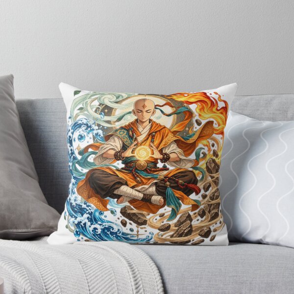 Item preview, Elemental Harmony Fantasy Anime Artwork designed and sold by BasicPrintStudio.