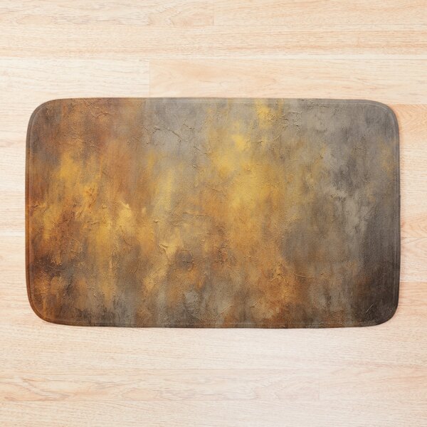 Item preview, Abstract art in gold and grey – warm earth tones with vintage texture designed and sold by Nicole Bleck.