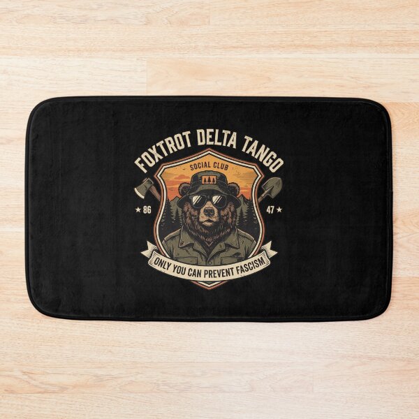 Item preview, Foxtrot Delta Tango Shirt Bear Only designed and sold by Designart68.