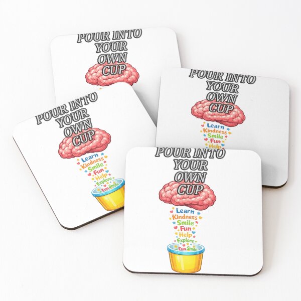 Item preview, Pour Positivity Into Your Cup – Mindful Motivation Art designed and sold by hardingcarl2.