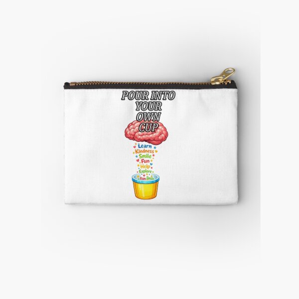 Item preview, Pour Positivity Into Your Cup – Mindful Motivation Art designed and sold by hardingcarl2.