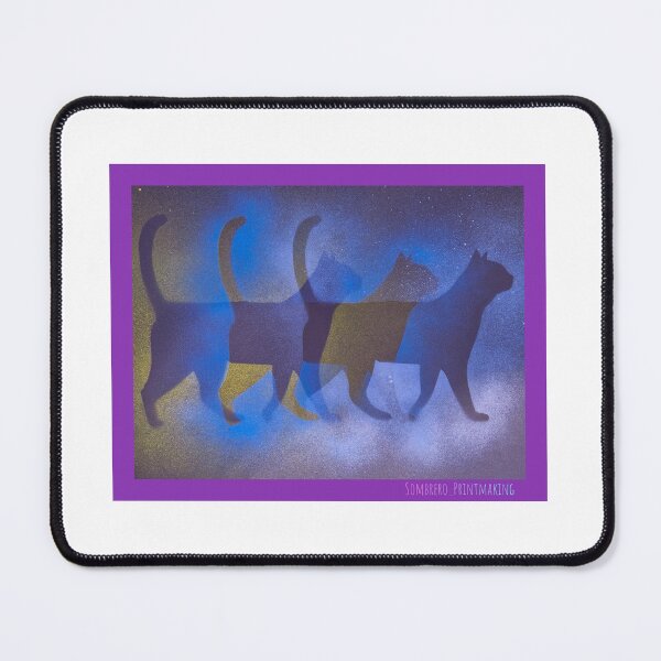Item preview, Night cats. Street art. designed and sold by SombreroDoodles.