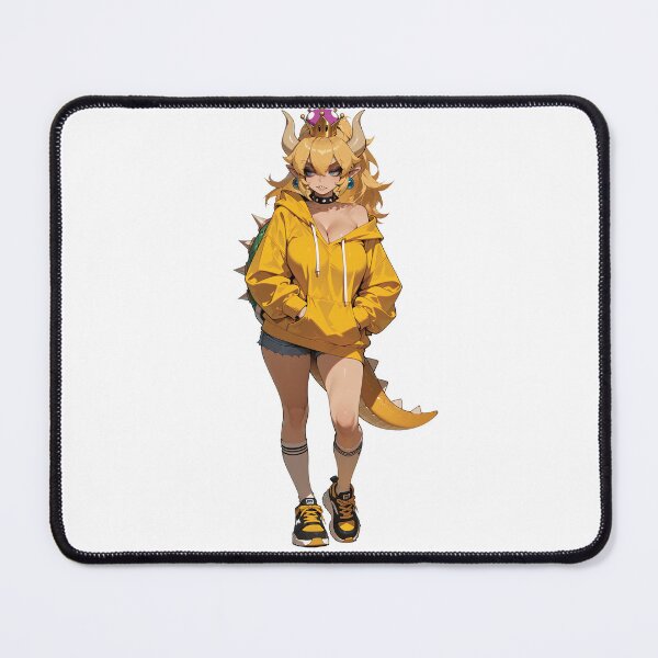 Item preview, Bowsette Sticker | Super Crown Casual Hoodie Anime Decal designed and sold by RGB-crayon.
