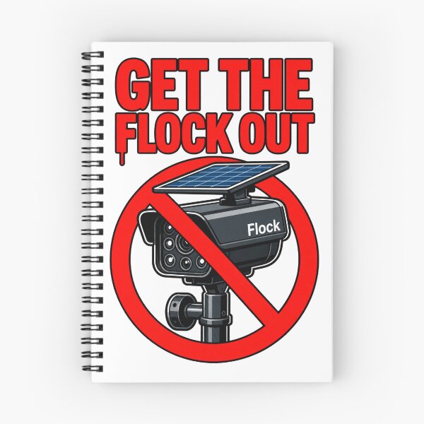 Item preview, Get the Flock Out – Anti Surveillance Camera Privacy Protest designed and sold by Sonic Nova Studios.