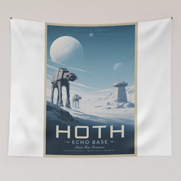Item preview, Hoth Echo Base designed and sold by AstroTransit Co..