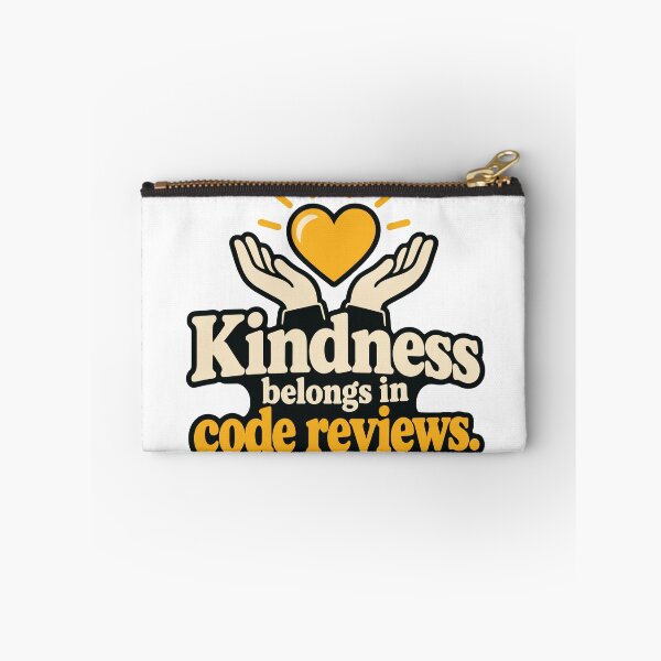 Item preview, Kindness Belongs in Code Reviews T-Shirt designed and sold by ThreadQuirk.