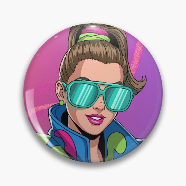 Item preview, Be Extra – Colorful Retro Pop Art Girl designed and sold by KarisaariArt.