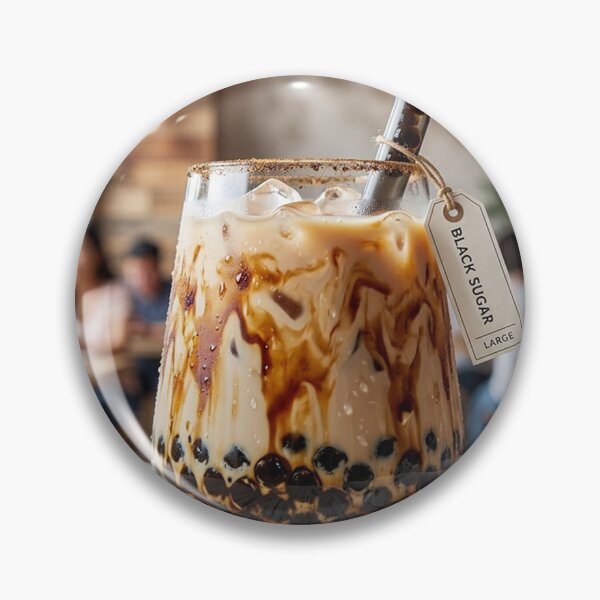 Item preview, Beverages – black sugar bubble tea designed and sold by snoWorkshop.