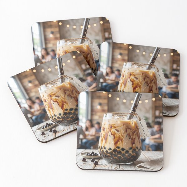 Item preview, Beverages – black sugar bubble tea designed and sold by snoWorkshop.