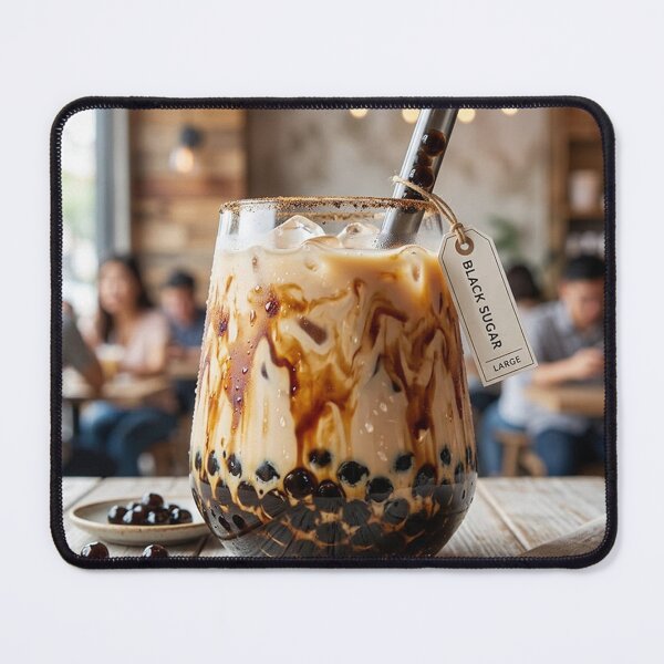 Item preview, Beverages – black sugar bubble tea designed and sold by snoWorkshop.