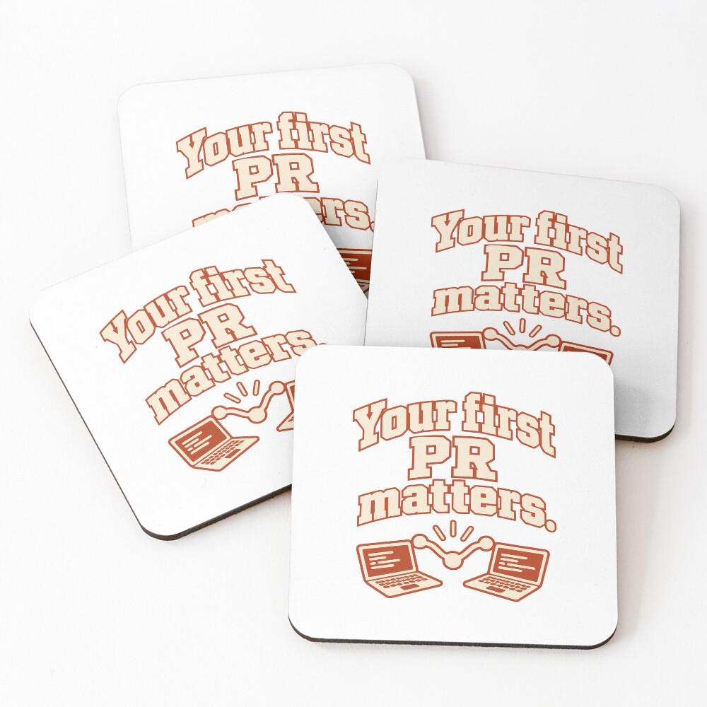 Item preview, Coasters (Set of 4) designed and sold by ThreadQuirk.