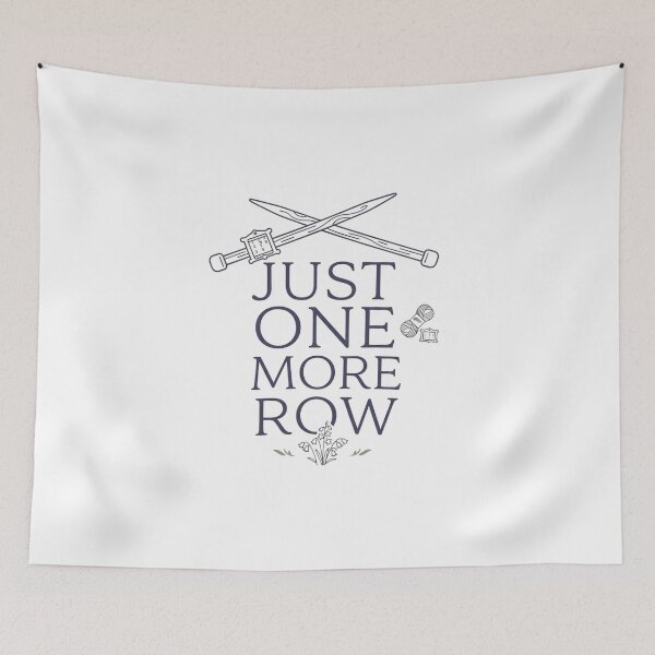 Item preview, Just One More Row Crochet designed and sold by JoyfulGate.