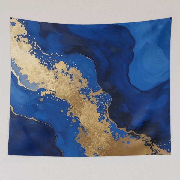 Item preview, Royal Blue Gold Luxury Popular Collection designed and sold by TrendyDesigne412.