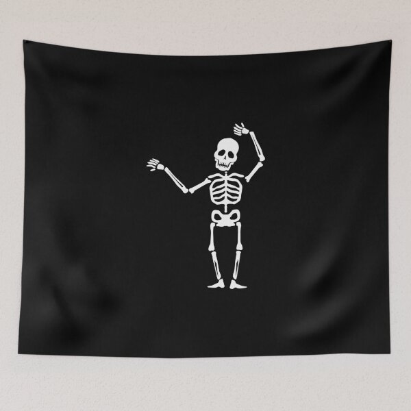 Item preview, Dancing Skeleton – Funny Skull for Halloween designed and sold by Nicole Bleck.