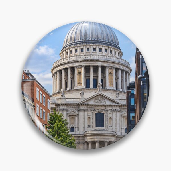 Item preview, Majestic St Paul's Cathedral Framed by City Streets designed and sold by Astute-Artio-Photography.