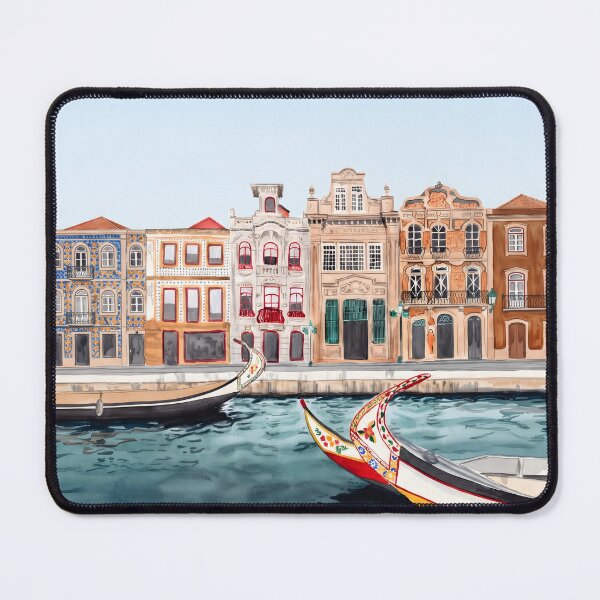 Item preview, Aveiro Portugal Wall Art – Portuguese Coastal Cityscape designed and sold by POSTERIOCREW.