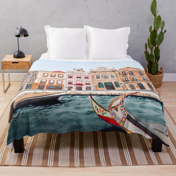 Item preview, Aveiro Portugal Wall Art – Portuguese Coastal Cityscape designed and sold by POSTERIOCREW.