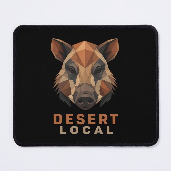 Item preview, Geometric Desert Local Javelina – Modern Peccary  designed and sold by Art-Arcade6.