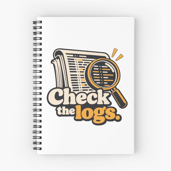 Item preview, Check the Logs Monitoring Graphic designed and sold by ThreadQuirk.