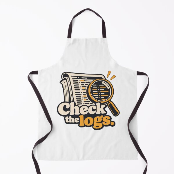 Item preview, Check the Logs Monitoring Graphic designed and sold by ThreadQuirk.