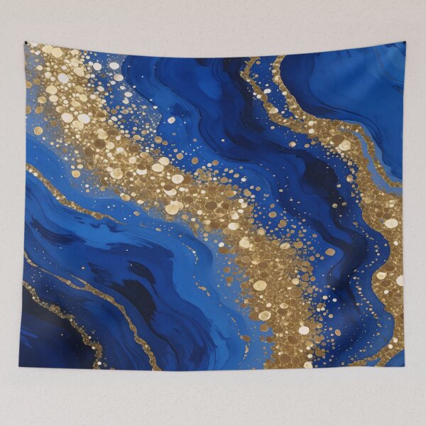 Item preview, Gold Royal Blue Luxury Popular Collection designed and sold by TrendyDesigne412.