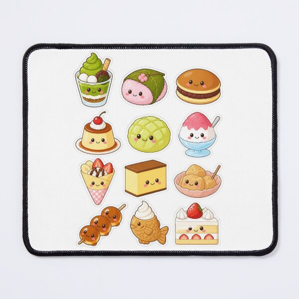 Item preview, Kawaii Japanese Sweets | Kawaii Sticker Pack | Japanese Design designed and sold by JapanMemoir.