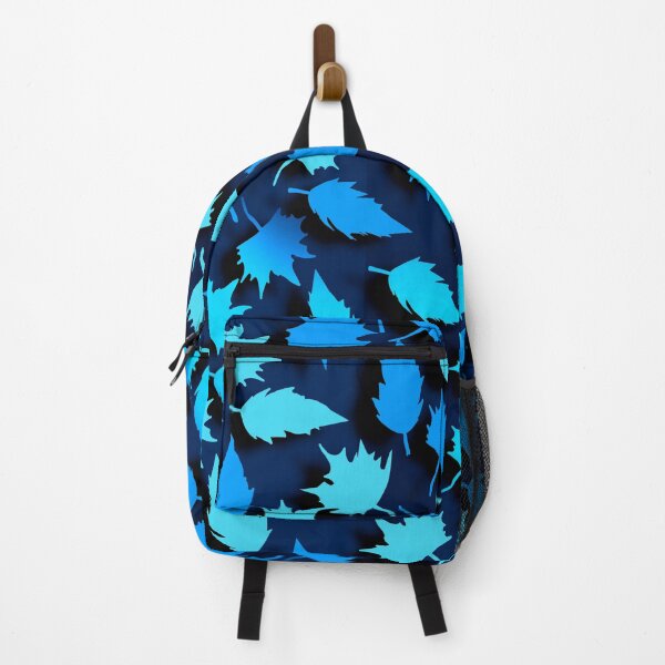Item preview, Blue Leaves on Dark Background designed and sold by Andrew Hitchen.