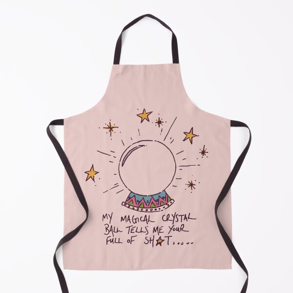 Item preview, Funny Crystal Ball Fortune Teller - Sarcastic Witchy Quote designed and sold by witchlingart.