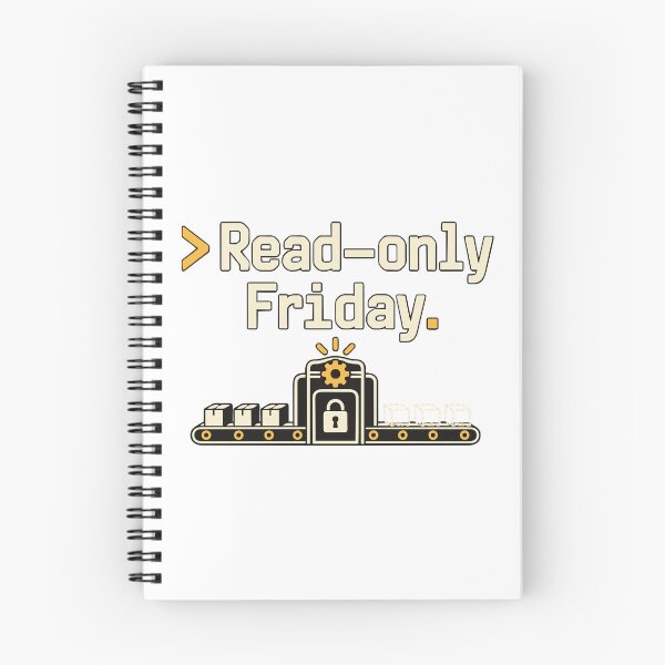 Item preview, Read-only Friday CI/CD Terminal Graphic designed and sold by ThreadQuirk.