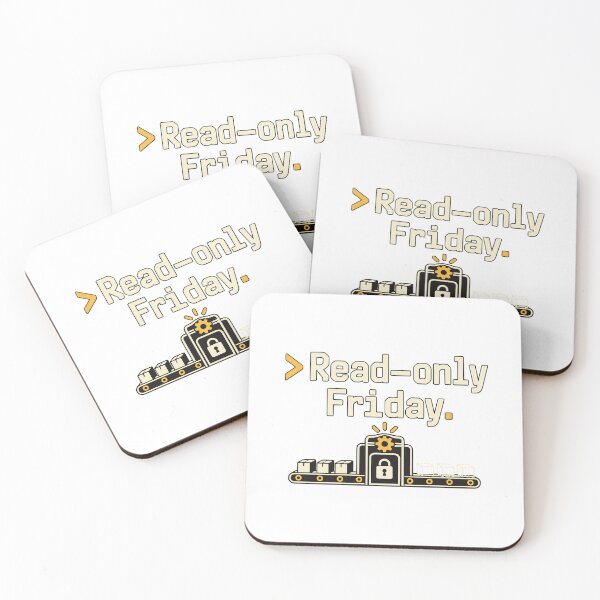 Item preview, Read-only Friday CI/CD Terminal Graphic designed and sold by ThreadQuirk.