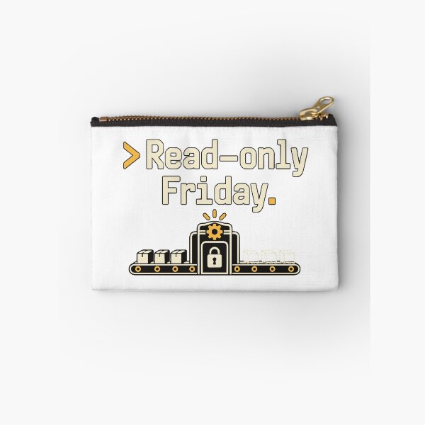 Item preview, Read-only Friday CI/CD Terminal Graphic designed and sold by ThreadQuirk.
