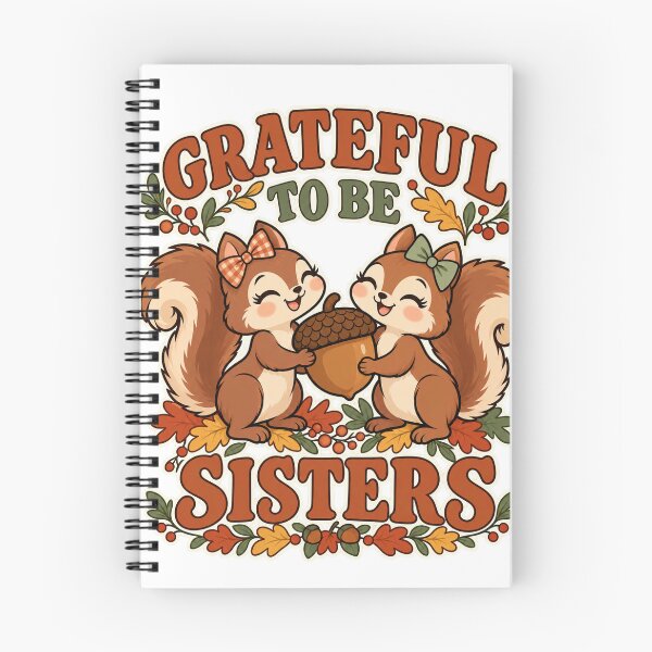 Item preview, Grateful To Be Sisters - Squirrel Sisters designed and sold by narinzoon.