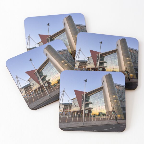 Item preview, Stunning Sunset over Principality Stadium designed and sold by VnGphoto.