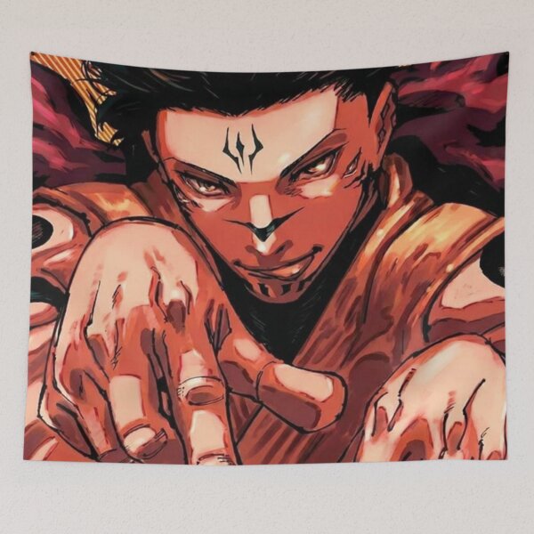 Artikelvorschau, Sukuna zeigt mit dem Finger – Jujutsu Kaisen Art entworfen und verkauft von frantuliuss.