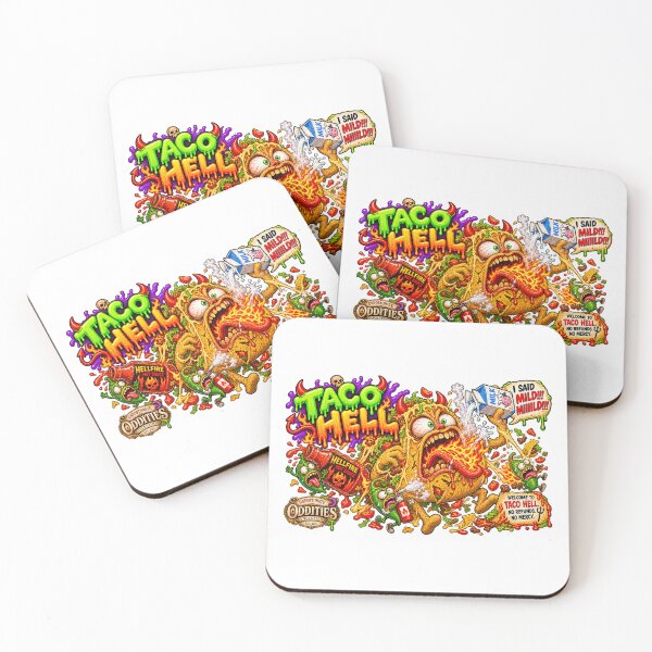 Item preview, Unfortunate Oddities - BUSINESSES - TACO HELL designed and sold by WheelieGdArt.