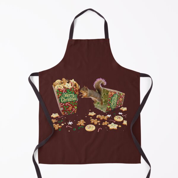Item preview, Squirrel Stealing Christmas Cookies designed and sold by HoMya.