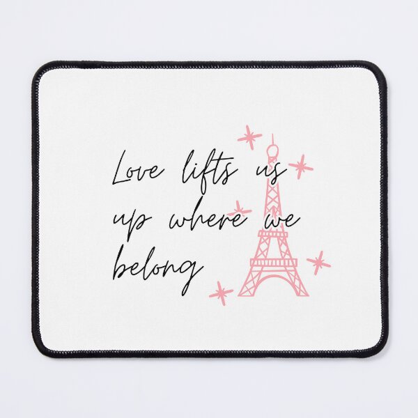 Item preview, Love lifts us up where we belong  designed and sold by Encore & Ink.