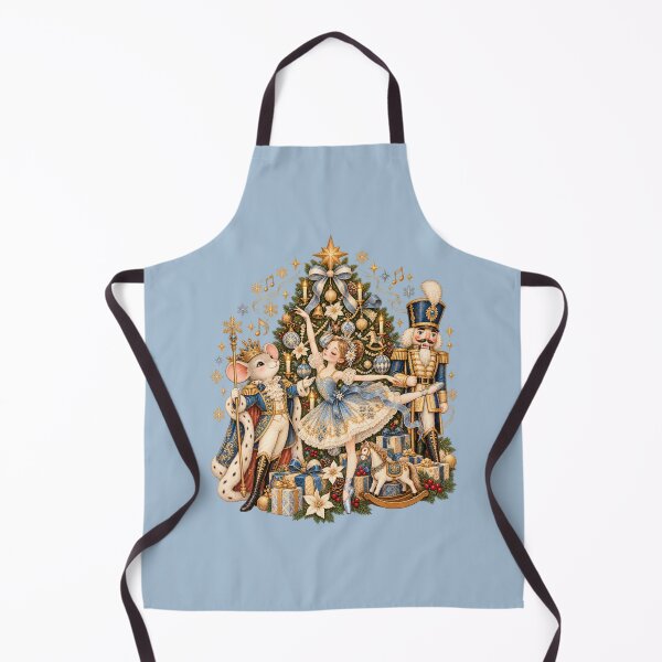 Item preview, Nutcracker Christmas Ballet with Mouse King in Blue and Gold designed and sold by AmiGraph.