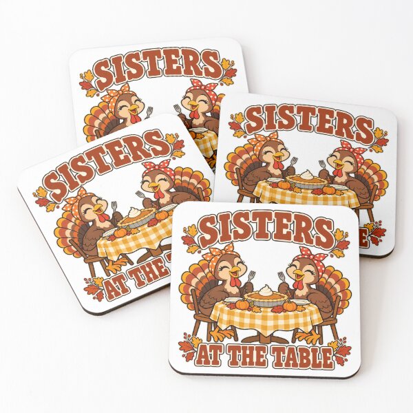 Item preview, Sisters At The Table - Thanksgiving Table designed and sold by narinzoon.