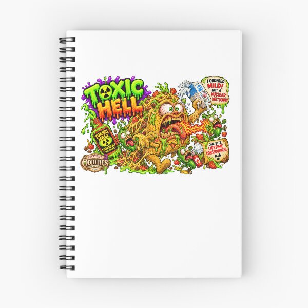 Item preview, Unfortunate Oddities - BUSINESSES - TOXIC HELL designed and sold by WheelieGdArt.