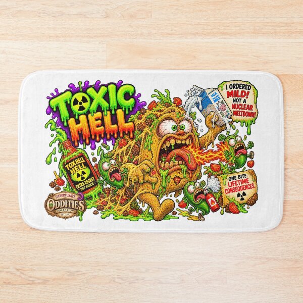 Item preview, Unfortunate Oddities - BUSINESSES - TOXIC HELL designed and sold by WheelieGdArt.