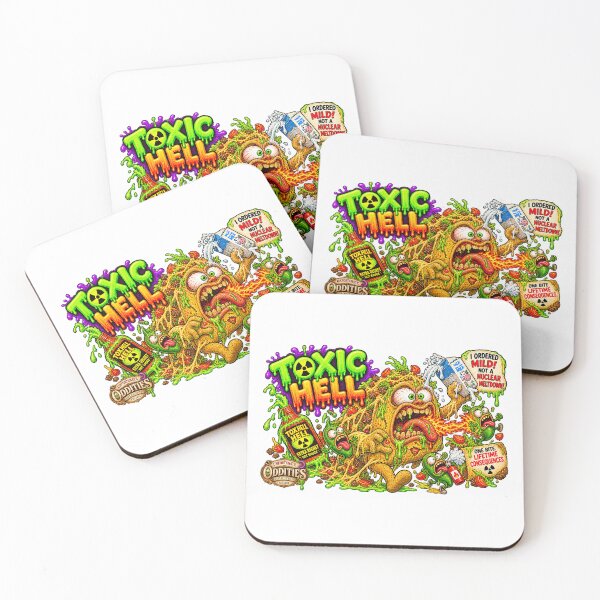 Item preview, Unfortunate Oddities - BUSINESSES - TOXIC HELL designed and sold by WheelieGdArt.