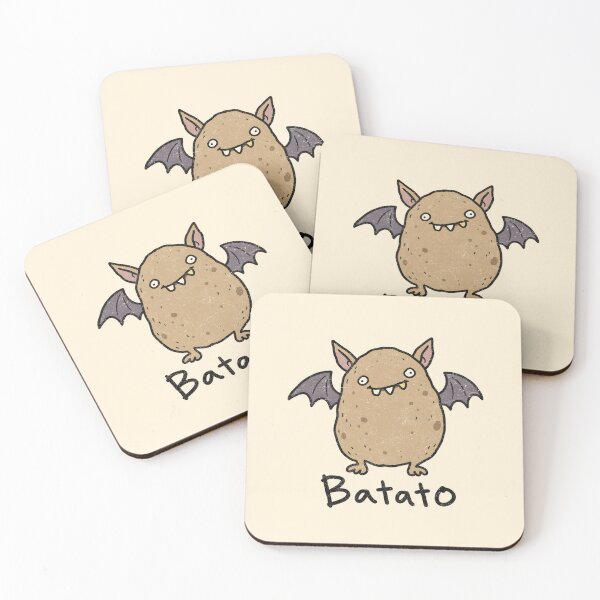 Item preview, Batato – Cute Potato Bat Halloween Pun designed and sold by AwesomeBeyondLimits.