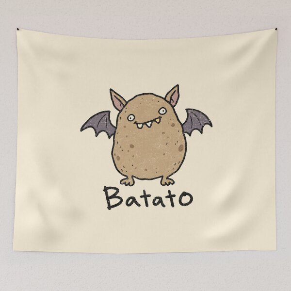 Item preview, Batato – Cute Potato Bat Halloween Pun designed and sold by AwesomeBeyondLimits.