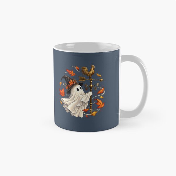 Item preview, Ghost Weather Vane - Whimsical Halloween designed and sold by JPMprints.